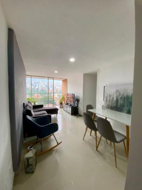 Apartamento 3 habitaciones, vista al Poblado